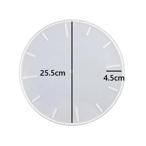 Clock Mold Without Numbers - MD3547 - Image 1