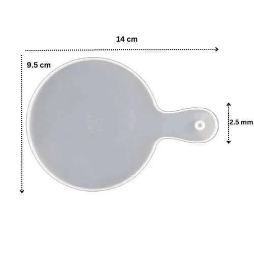 Handle Coaster silicon Mold-Round (9926676) - Image 2