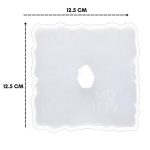 Wave Coaster Mold-square with hole