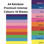 Colour A4, 10pack Premium Colours (80GSM)
