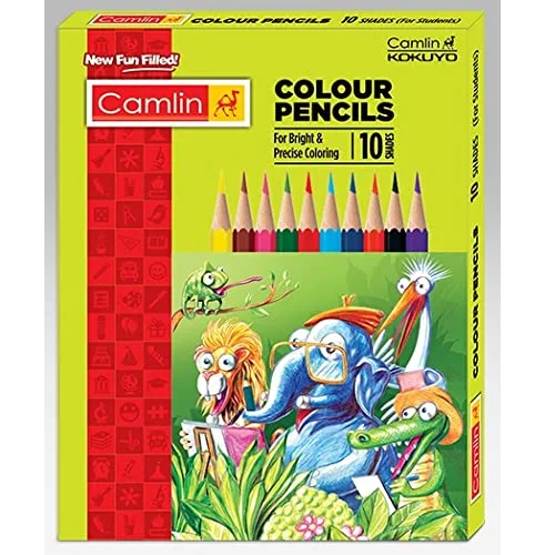 Colour Pencils 24 Pack 3 Camel Colour Pencil set -24 - Image 1
