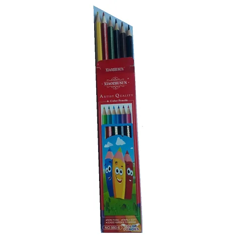 Color Pencils 6 Pack - Image 1