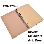 Craft Paper Art Pad - 270x380mm 80GSM 60Sheets - Image 3
