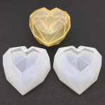 Geometric Love Storage Box Silicon Mold (D0065)