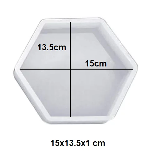 Hexagon Silicon Mold (D0511) - Image 1