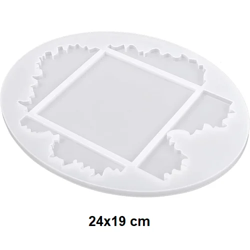 Coaster Silicon Mold (D0557) - Image 1