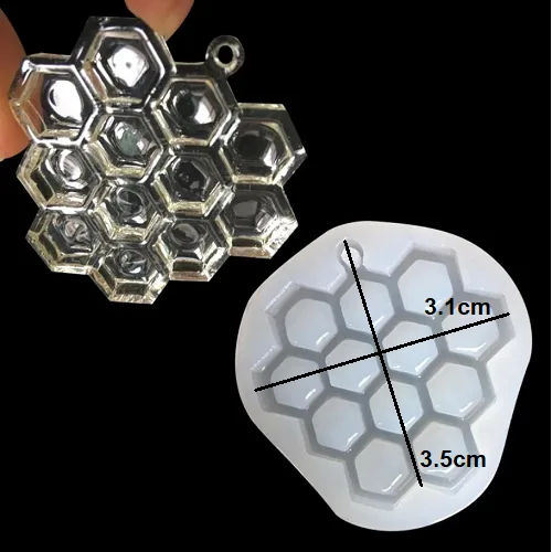 Honey Comb Silicon Mold (D0736) - Image 2