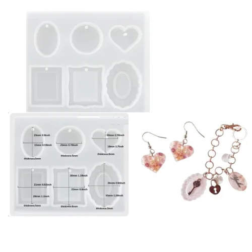 Pendant Silicon Mold (D0974) - Image 2
