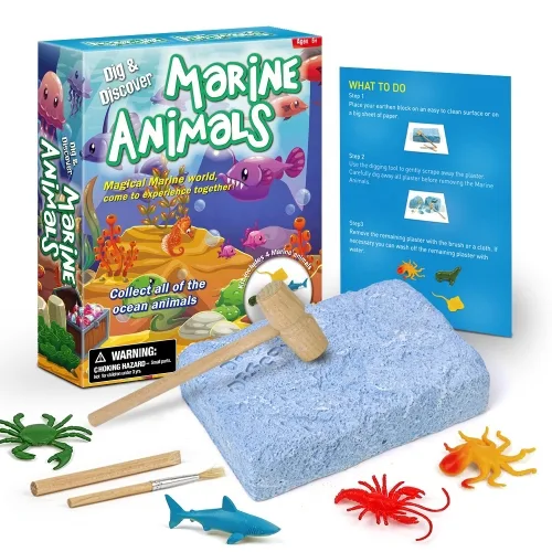 Dig & Discover Marine Animals set - Image 1
