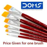 DOMS Synthetic Brush Flat