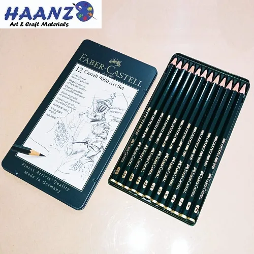 Faber Castell 9000 pencils 12 set - Image 1