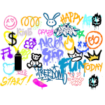 Art Rangers Fabric Spray Paint -Lite Colour Set - Image 4