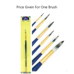 Flash Synthetic Hair Round Brush