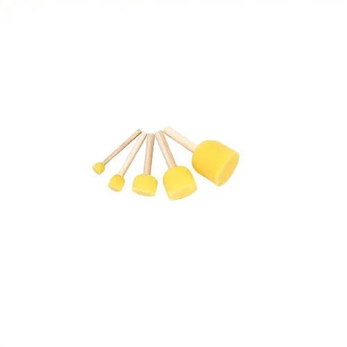 Foam Sponge Paint Brush 5pcs Set - Image 1