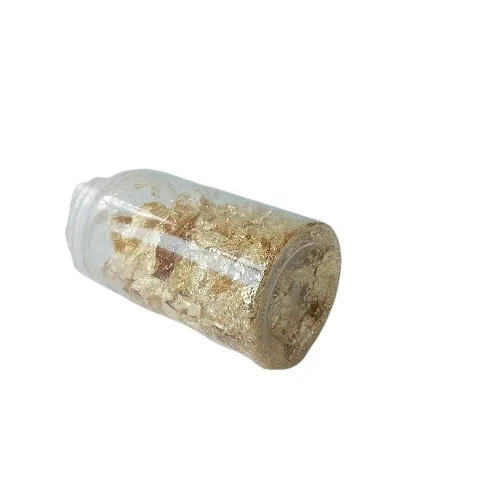 Gold foil paper flakes - Image 1