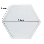 Hexagon Shape Multi purpose mold - D0512 - Image 3