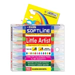 Little Artist Twin Tip Colouring Pen Set 12Pcs