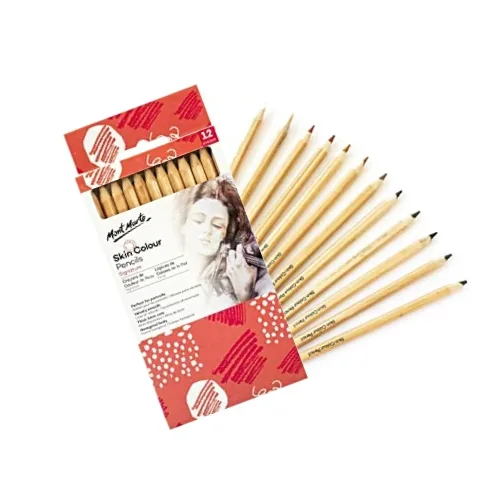 Mont Marte Skin tint pencil set 12pcs - Image 2