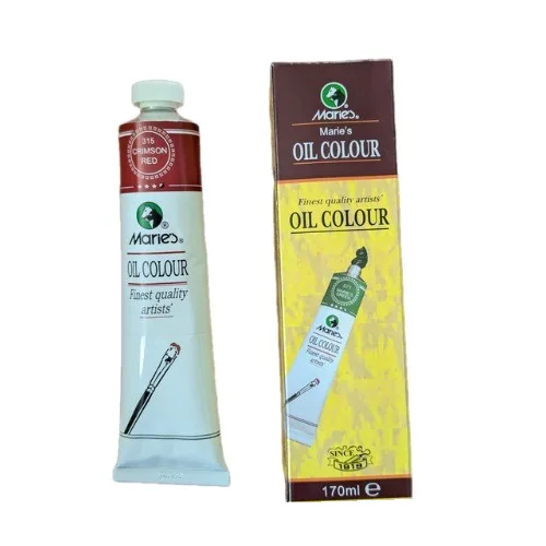 Marie's Oil Colour -170ml -315N -Crimson Red - Image 1