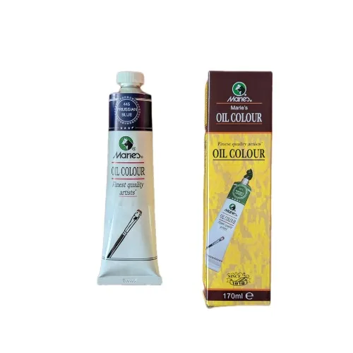 Marie's Oil Colour -170ml -445N -Prussian Blue Marie's Oil Colour -170ml -445N -Prussian Blue - Image 1