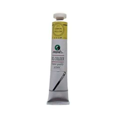 Marie's Oil Colour -50ml -215NN -Lemon Yellow - Image 1