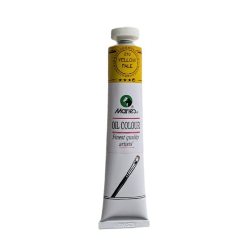 Marie's Oil Colour -50ml -216 -Yellow Pale Marie's Oil Colour -50ml -216 -Yellow Pale - Image 1