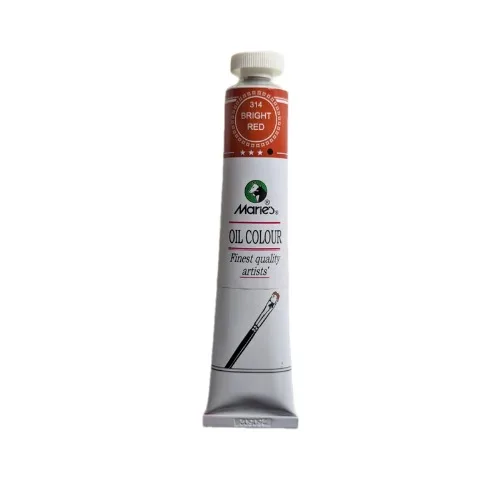 Marie's Oil Colour -50ml -314 -Bright Red Marie's Oil Colour -50ml -314 -Bright Red - Image 1