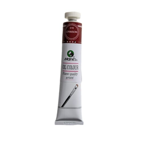 Marie's Oil Colour -50ml -315N -Crimson Red Marie's Oil Colour -50ml -315N -Crimson Red - Image 1