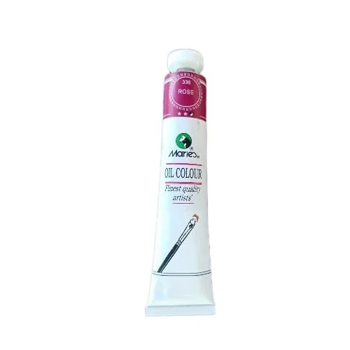 Maries Oil Colour 50ml 336 Rose_1 Marie's Oil Colour -50ml -336 -Rose - Image 1