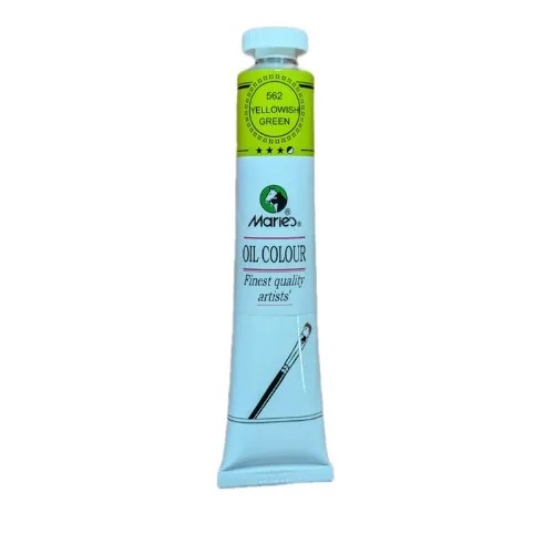 Marie's Oil Colour -50ml -562N -Yellowish Green - Image 1