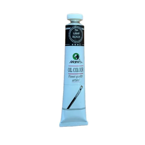 Marie's Oil Colour -50ml -794NN -Lamp Black - Image 1