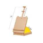 MEEDEN Woodden Box Easel - Image 4