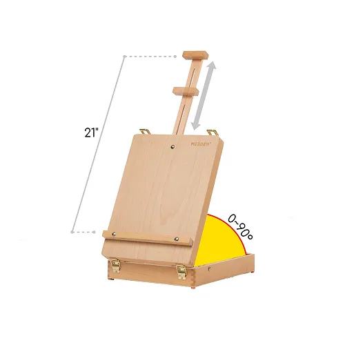MEEDEN Woodden Box Easel - Image 4