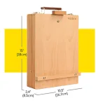 MEEDEN Woodden Box Easel - Image 5