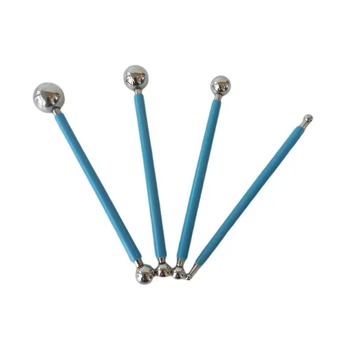 Metal Ball Tool set - 4pcs Card - Image 1