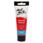 Mont Marte Acrylic, 75ml -Brilliant Red