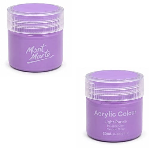 Mont Marte Acrylic Colour 20ml - (Light Purple) Mont Marte Acrylic Colour 20ml - (Light Purple) - Image 1