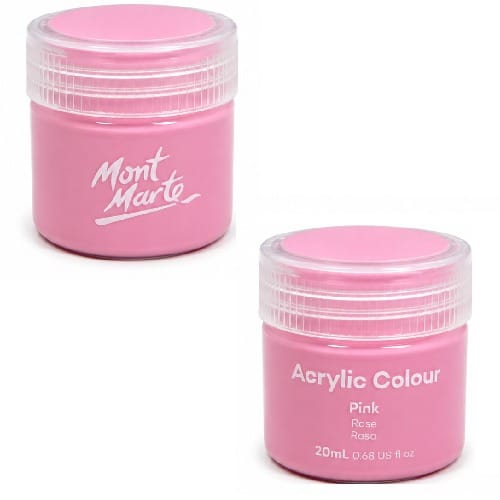 Mont Marte Acrylic Colour 20ml - (Pink) Mont Marte Acrylic Colour 20ml - (Pink) - Haanz Sri Lanka