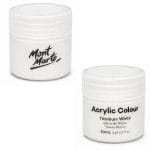 Mont Marte Acrylic Colour 20ml - (Titanium White)