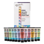 Mont Marte Acrylic Colour Pastel Set 12x36ml