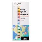 Mont Marte Acrylic Colour Pastel Set 12x36ml - Image 5