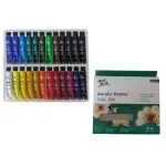 Mont Marte Acrylic Paints -24X12ml