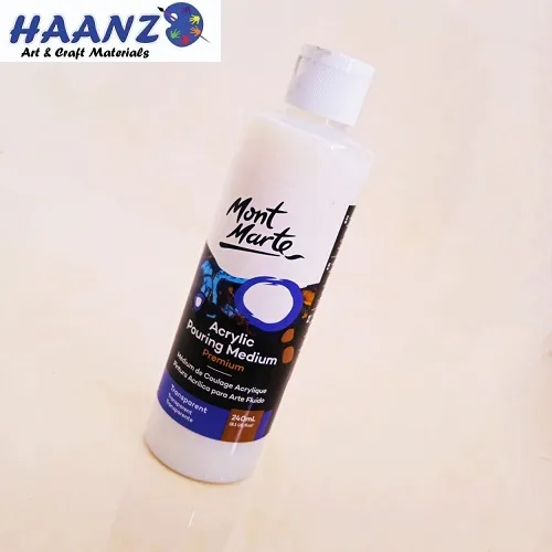 Mont-Marte-Acrylic-Pouring-Medium-240ml Mont Marte Acrylic Pouring Medium 240ml - Image 1