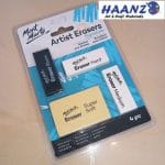 Mont Marte Artist Erasers Set (4Pcs)