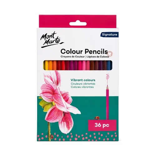 Mont Marte Colour Pencils - 36pcs - Image 1