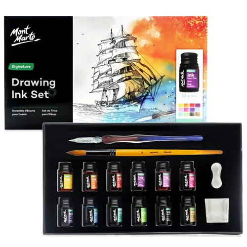 Mont Marte Drawing Ink Set - Image 1