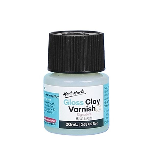 Mont Marte Gloss Clay Varnish 20ml Mont Marte Gloss Clay Varnish 20ml - Image 1