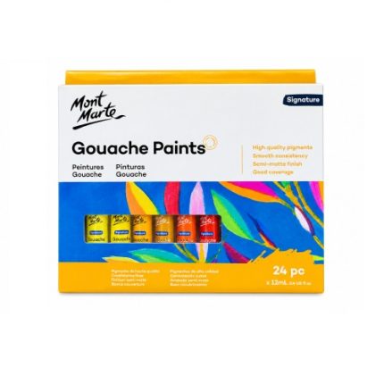 Mont Marte Gouache paints 24x12ml - Haanz Sri Lanka