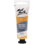 Mont Marte Metallic Acrylic 50ml (Premium) - Gold