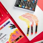 Mont Marte Oil Pastels 24 Colours - Image 2